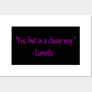 Lunette Quote 001 Posters and Art